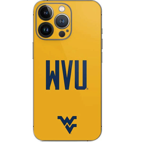West Virginia University WVU iPhone 14 Pro Skin